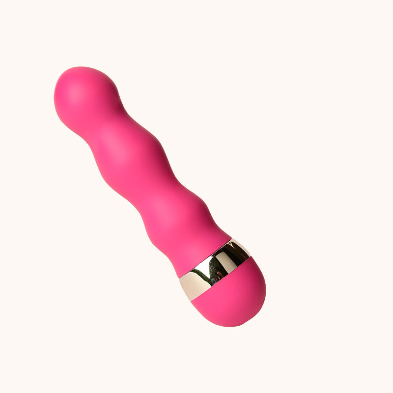 Pebble Bullet Vibrator – Smooth Silicone, Waterproof, Battery-Operated Pleasure Toy
