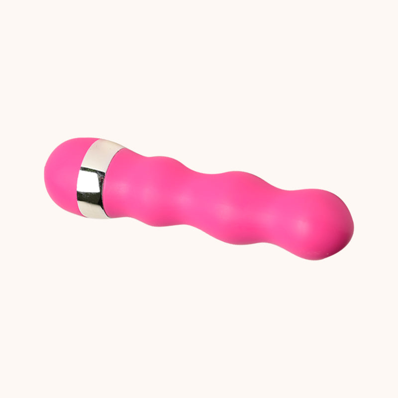 Pebble Bullet Vibrator – Smooth Silicone, Waterproof, Battery-Operated Pleasure Toy
