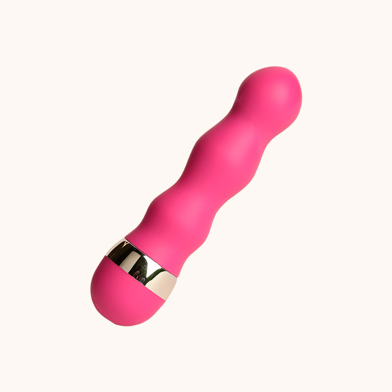 Pebble Bullet Vibrator – Smooth Silicone, Waterproof, Battery-Operated Pleasure Toy