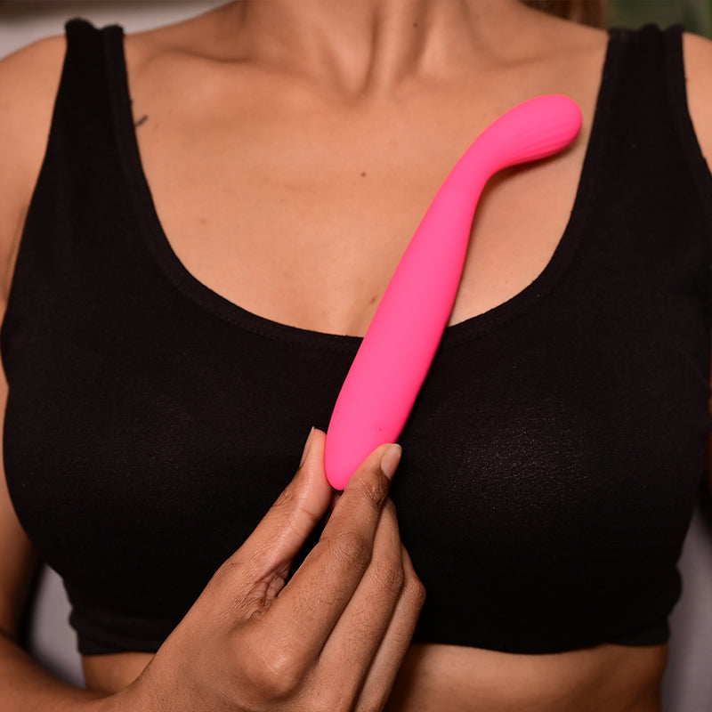 Ripple Slimline Wellness Massager – Curved, Flexible & Waterproof with Adjustable Vibration