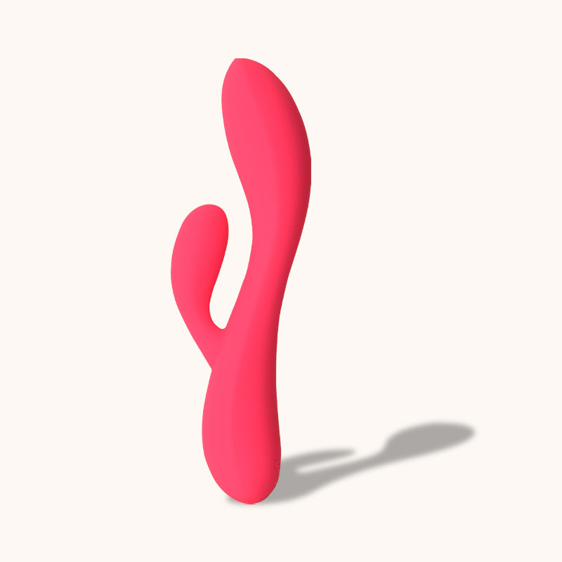 Bloom Dual-Stimulation Vibrator – 10 Modes, Flexible & USB Rechargeable Wellness Massager