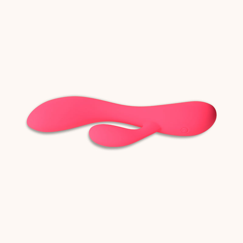 Bloom Dual-Stimulation Vibrator – 10 Modes, Flexible & USB Rechargeable Wellness Massager