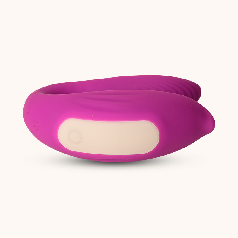 Purr Dual-Stimulation Massager – Contoured, Rechargeable & Waterproof with Remote Control Support