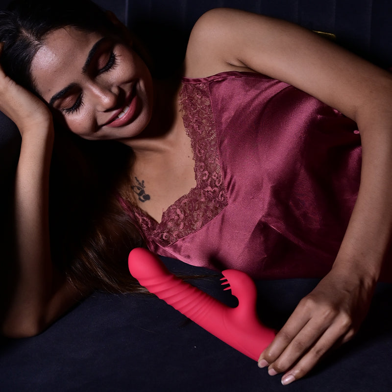 Surge Dual-Motor Curved Massager – Waterproof, USB Rechargeable & Designed for Blended Comfort