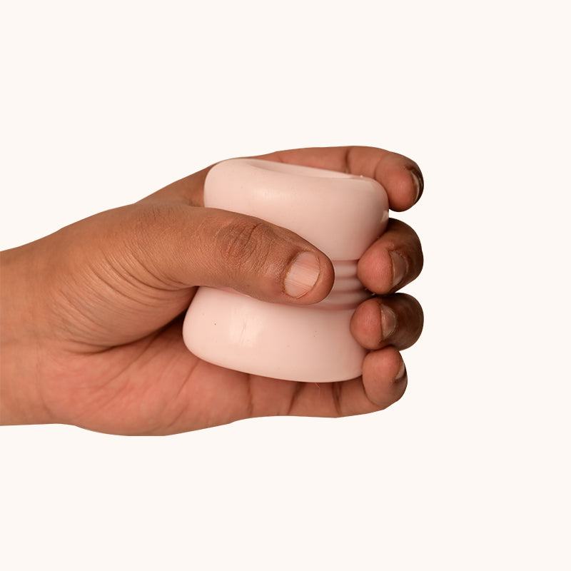 Swirl Compact Wellness Sleeve – Textured, Non-Powered & Travel-Friendly Design
