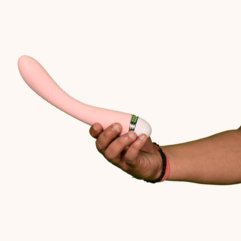 Zea Rechargeable Realistic Massager – 10 Vibration Modes, Body-Safe Silicone & Waterproof Design